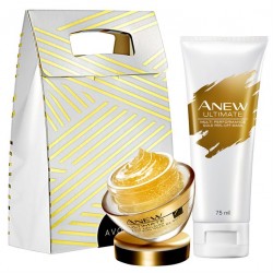Set Masca exfolianta cu aur si Tratament de noapte 7S Gold Anew Ultimate